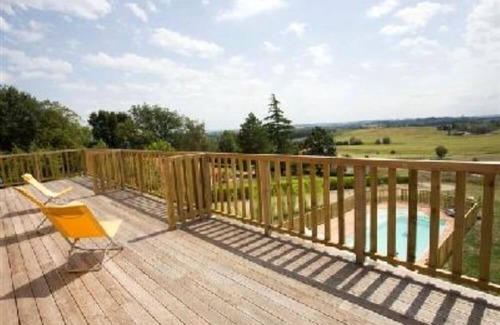Larressingle Casa | HERMOSOS gers casa de madera