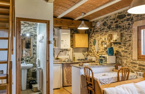Susqueda Cabaña | Casita de campo 'La Rústika' con vistas a la montaña, jardín compartido y Wi-Fi