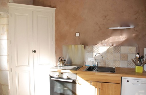 Pouzay Casa | Casa rural - casa en una vivienda senorial del siglo XIV-Estanque-