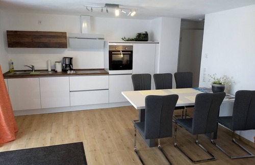 Oberstaufen Apartamento | Apartamento Weitblick - su domicilio directamente en el servicio de traslado de esquí con ascensor incl. forfait