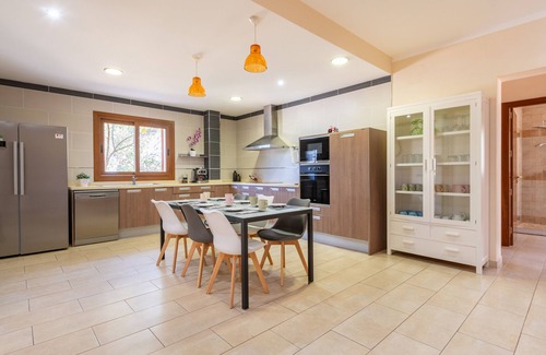 Campos Villa | Casa de campo 'Es Figueral' con vistas a la montaña, Wi-Fi y aire acondicionado