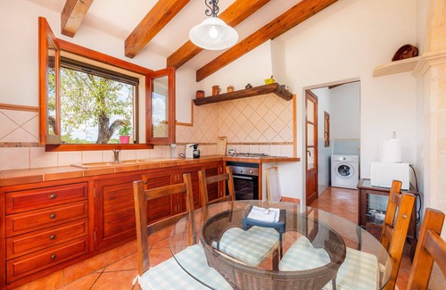 Petra Villa | Casa rural 'Es Turó De Son Mel' con vistas a la montaña, piscina privada y Wi-Fi