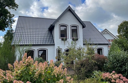 Sittensen Casa | Casa vacacional con chimenea entre Hamburgo y Bremen