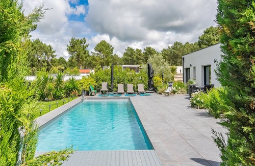 La Palmyre Villa | Casa rural 'La Lagune' con piscina privada, terraza privada y Wi-Fi