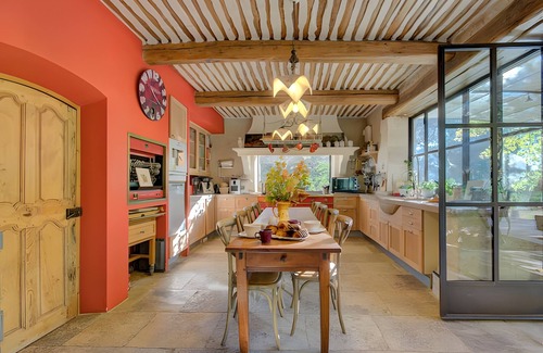 Lambesc Casa | Casa rural 'Mas Des Cigales Lambesc' con piscina privada, Wi-Fi y aire acondicionado