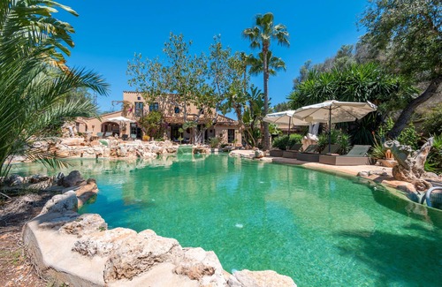 Santanyi Villa | Casa de campo 'Na Timonera' cerca de la hermosa Cala Mondragó, con piscina privada y wifi