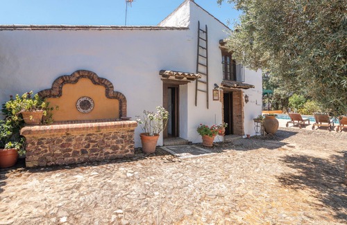 Zalamea la Real Casa | Casa rural 'Veda' con vistas a la montaña, piscina compartida y jardín compartido