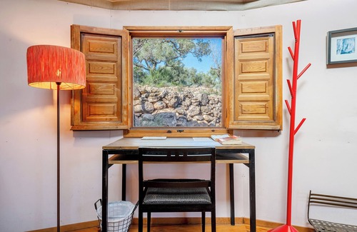 Camarles Alquiler De RV | Casa rural 'Yurta Mongola Delta Del Ebro' con vistas al mar, piscina compartida y Wi-Fi