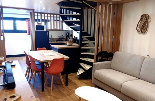Courchevel Apartamento | Courchevel 1550 Village 5-person apartment