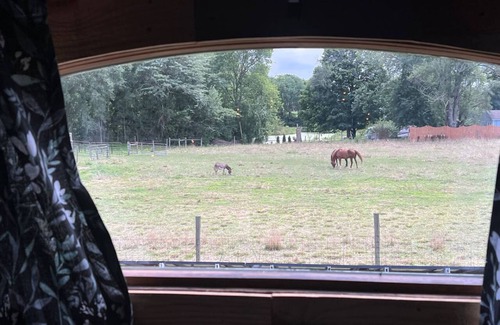 West Newton Apartamento | Cowboy Bunkhouse hot tub Lake Farm Nature
