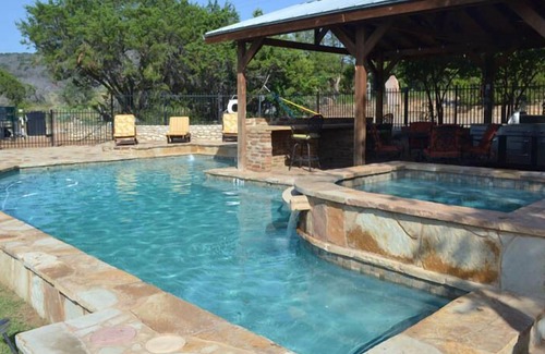 Marble Falls Cabina | Impresionantes vistas de Texas Hill Country y comodidades en abundancia para dormir 30