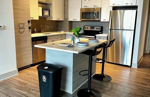 Old Fourth Ward Apartamento | Cozy 1-bedroom apartment in beautiful downtown Atlanta with amazing view