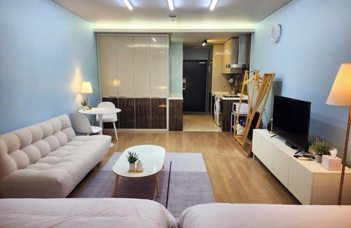 Yeoksam Apartamento | "Cozy 1-bedroom apartment in brilliant Seoul with WiFi"