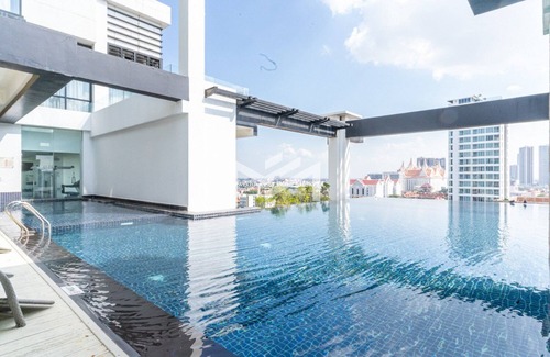 Phnom Penh City Centre Apartamento | Cozy 1-bedroom studio with AC, fitness room in enchanting Phnom Penh