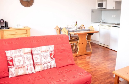 Vignec Apartamento | Apartamento con balcón y acceso a piscina, capacidad para 6 personas