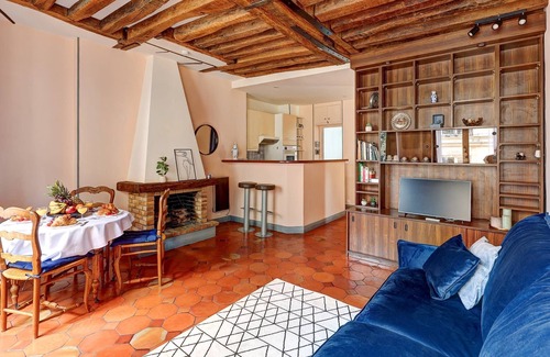 Quartier Sainte-Avoye Apartamento | Cozy 1BR in Heart of Le Marais