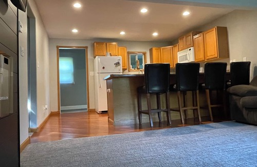 Marshall County Casa | Cozy 2-bd home in Newfolden. WiFi, AC, Full kitchen & living room w fireplace!
