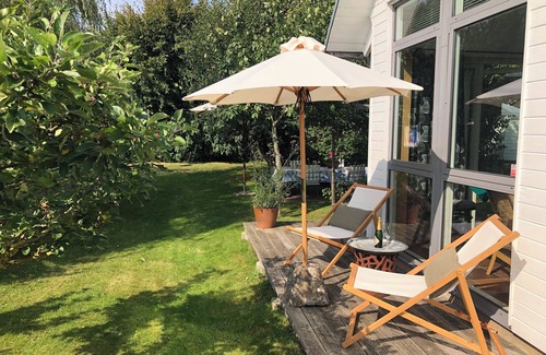 Nyhamnslage Cabina | Cozy 2-bedroom cabin in beautiful Skåne län with AC, WiFi