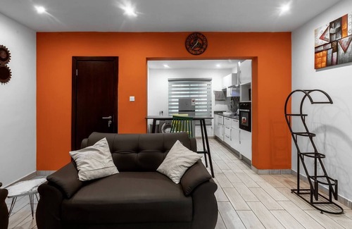 Santeo Casa | Cozy 2-bedroom townhome with AC and WiFi in brilliant Adenta
