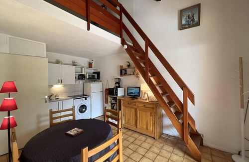 Saint-Cyprien Plage Villa | Villa familiar con mezzanine, 6 personas, cerca de la playa, piscina comunitaria, Saint-Cyprien