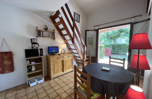 Saint-Cyprien Plage Villa | Villa familiar con mezzanine, 6 personas, cerca de la playa, piscina comunitaria, Saint-Cyprien