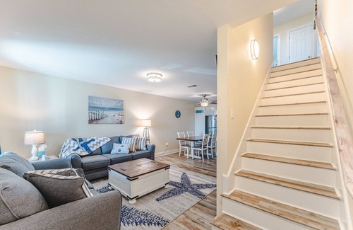 Port St. Joe Casa | Cozy 2bed/1.5bath beach townhome!! 75 steps to the beach! Stunning ocean view!