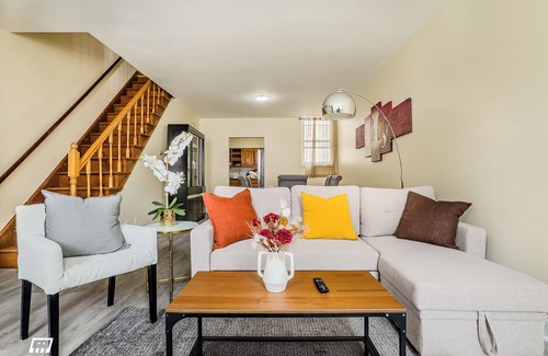 South Philadelphia Apartamento | Cozy 3-Bedroom House in South Philly