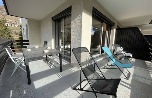 Saint-Chaffrey Apartamento | Apartamento de 3 Piezas, 6 Pax con Balcón y Parking en Chantemerle, Serre-Chevalier