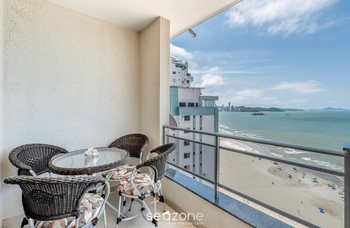 Barra Sul Apartamento | Cozy 3BR apt W/balcony sea View Cet1702