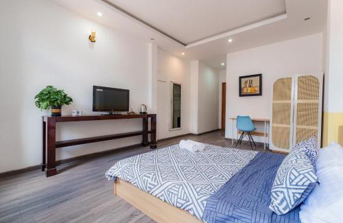 Phuong 1 Apartamento | Cozy-4BedRooms-Max10People-1 km to Bui Vien