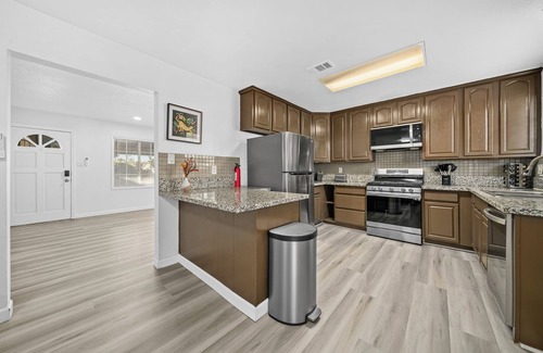 City of Industry Casa | Cozy 4BR Retreat with Private Backyard