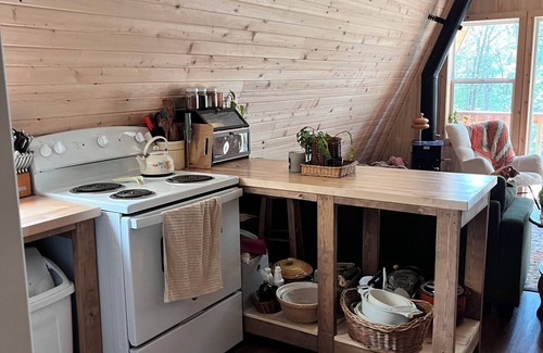 Omaha Cabina | COZY A Frame Cabin In The Woods Near Branson MO