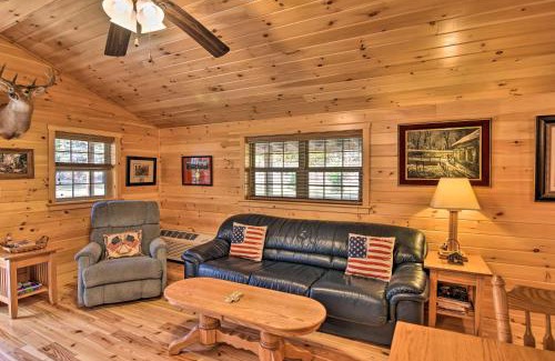 St George Casa | Cozy Anchors Away Cabin Hideaway with Fire Pit!