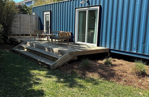 Carolina Beach Casa | Cozy and Comfortable Shipping Container House -Pet Friendly-Easy Walk to Beach