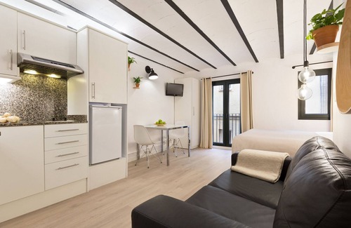 El Born Apartamento | Elegante y coqueto estudio en el centro de la ciudad