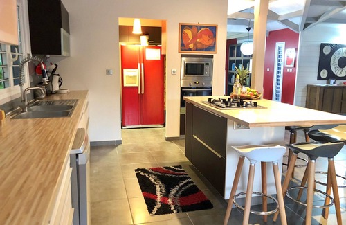Pointe de la verdure Casa | Acogedora y moderna villa con encanto a 5 minutos a pie de la playa