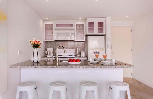 Financial District Apartamento | Apt Bogotá - Moderno & Acogedor -