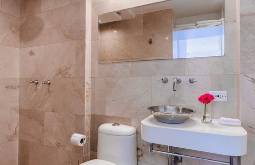 Financial District Apartamento | Apt Bogotá - Moderno & Acogedor -