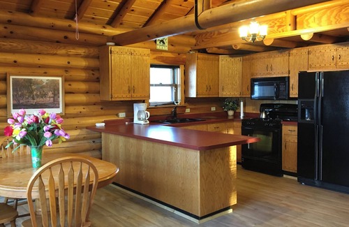 Rolette County Cabina | Cozy and peaceful 1-bedroom cabin with loft near peaceful Saint John, ND