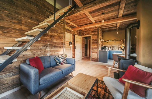 Cekcyn Casa | Cozy and rustic wooden house in an idyllic location.