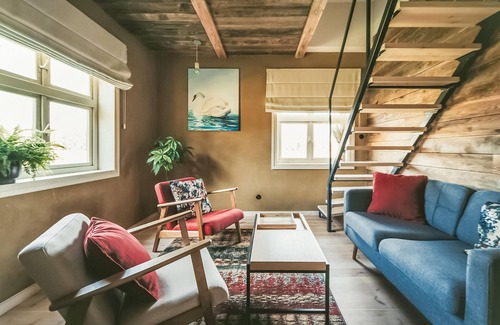 Cekcyn Casa | Cozy and rustic wooden house in an idyllic location.