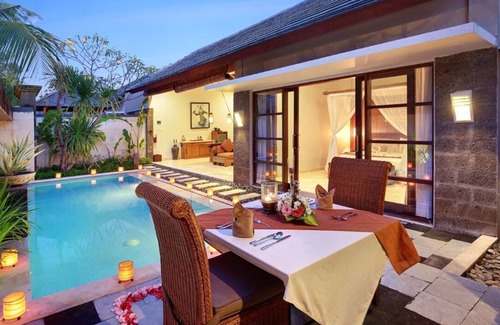 Jimbaran Bay Villa | Acogedora y espaciosa villa de lujo de una habitación en Jimbaran con piscina privada