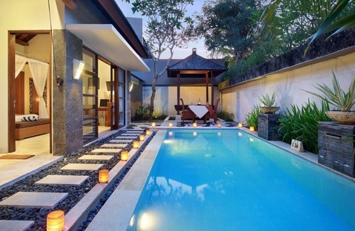 Jimbaran Bay Villa | Acogedora y espaciosa villa de lujo de una habitación en Jimbaran con piscina privada