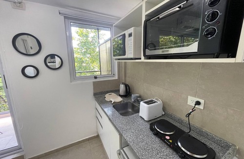 Comuna 15 Apartamento | Cozy and Versatile Studio in Villa Urquiza With Balcony and Electric Grill