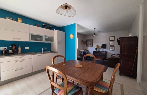 Saint-Brevin-l'Ocean Apartamento | Apartamento acogedor con jardín privado a 10 min de la playa, parking incluido
