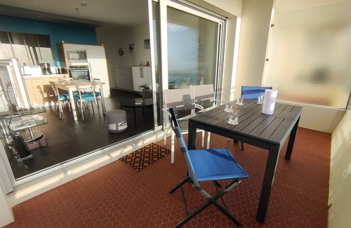 Saint-Hilaire-de-Riez Apartamento | Acogedor apartamento 4 pers, terraza, parking, mascotas permitidas, a 50m de la playa