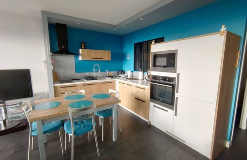 Saint-Hilaire-de-Riez Apartamento | Acogedor apartamento 4 pers, terraza, parking, mascotas permitidas, a 50m de la playa