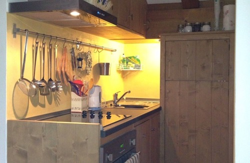 Cortina d'Ampezzo Apartamento | Acogedor apartamento con una espléndida vista de Cortina.