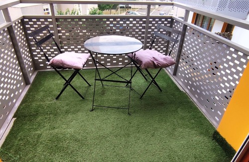 Bezons Apartamento | Cozy apartment F1, 12 min from La Défense and Paris/1min from the T2 streetcar