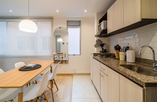 Financial District Apartamento | Cozy Apartment in Zona G with Laundry Facilities